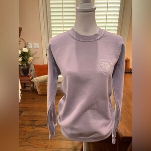 Ariana Grande BUWYGF sweatshirt. Lilac color. size small